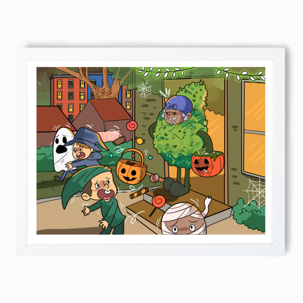 Not at my door Poster
